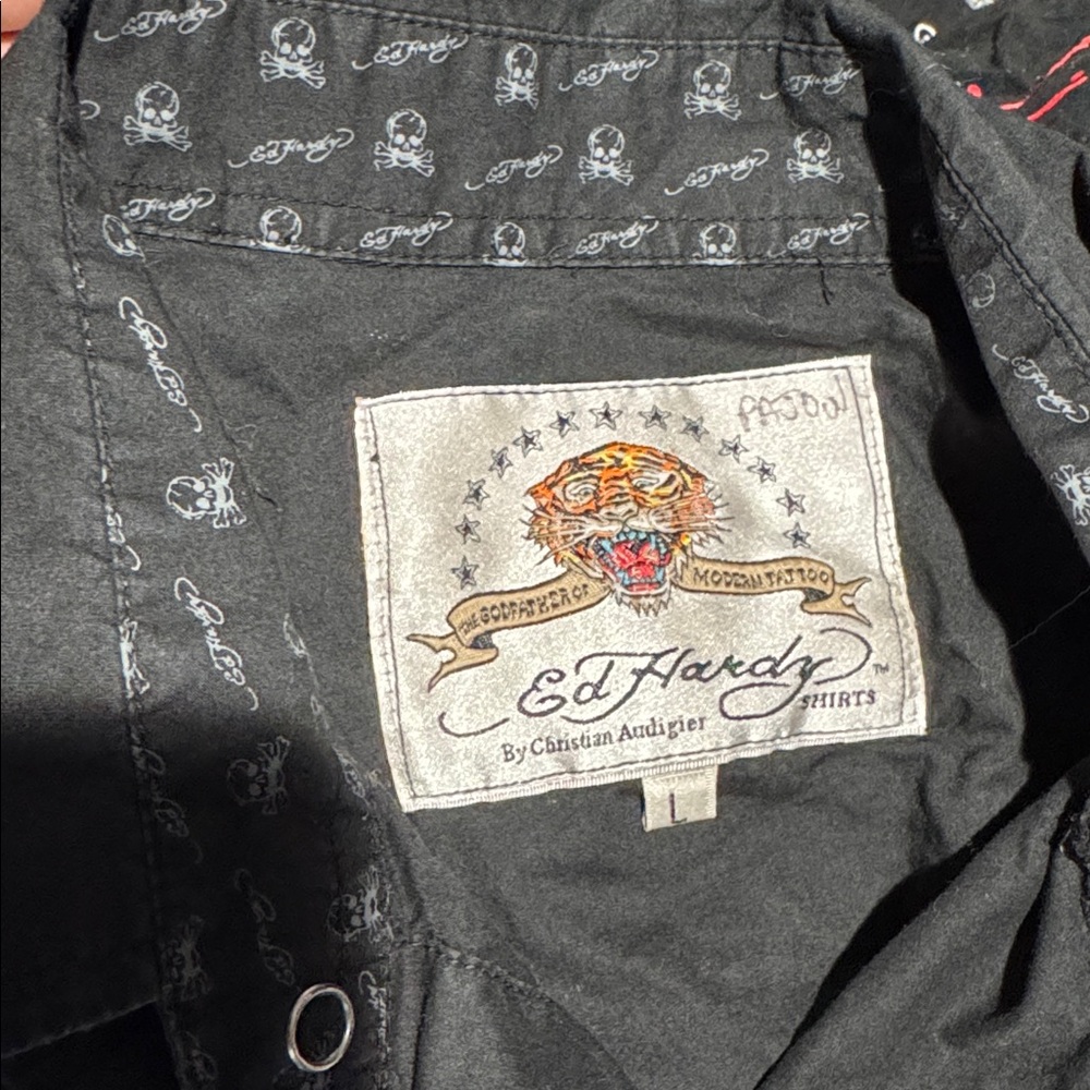 ED hardy by Christian audigier shirt - Picture 11 of 14